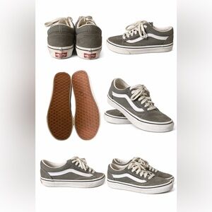 Vans Old Skool Pewter Sneakers- 7- Women’s